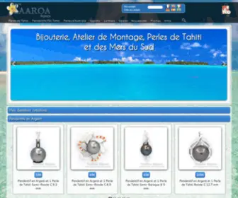 Perle-DE-Tahiti.com(St Barthélemy) Screenshot