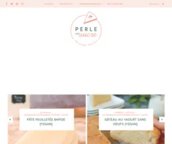 Perleensucre.com(Perle en sucre) Screenshot