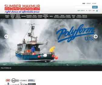 Perlengkapankapal.com(Sumber Makmur) Screenshot