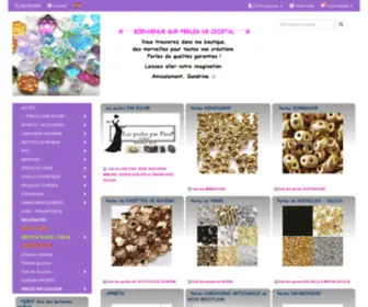 Perlesdecristal.com(Perles de Cristal) Screenshot