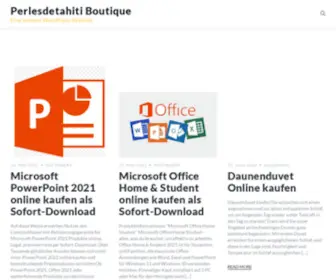 Perlesdetahiti-Boutique.fr(Perle de Tahiti : bijoux en perles de culture de tahiti des Fermes perlières de Polynésie) Screenshot