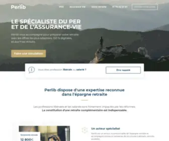 Perlib.fr(Solutions assurance) Screenshot