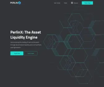 Perlinx.finance(The Asset Liquidity Engine) Screenshot