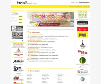 Perlissearch.com(Perlis Business Directory) Screenshot