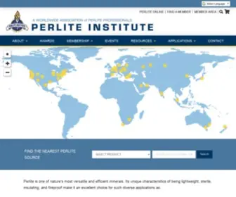 Perlite.org(Perlite Institute) Screenshot