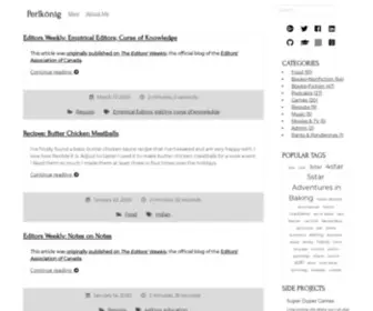 Perlkonig.com(Perlkönig) Screenshot