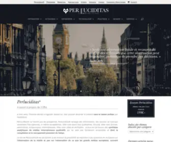 Perluciditas.com(Perluciditas) Screenshot