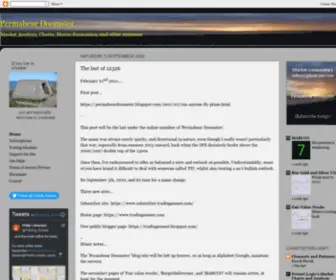 Permabeardoomster.blogspot.com(Permabear Doomster) Screenshot