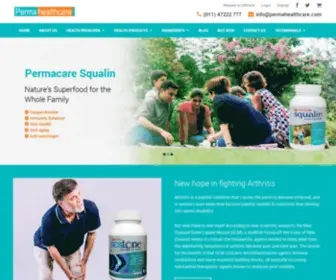 Permahealthcare.com(Seatone Green Lipped Mussel Extract Supplement for Arthritis Management) Screenshot