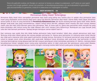 Permainan-Babyhazel.com(Permainan Baby Hazel) Screenshot