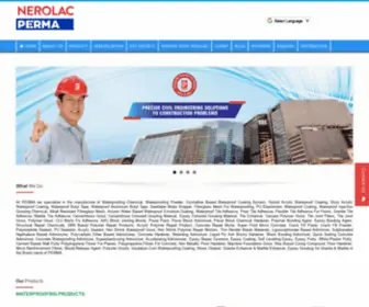 Permaindia.com(Perma construction aids pvt) Screenshot