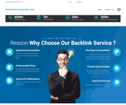 Permanentbacklinks.com(Permanentbacklinks) Screenshot