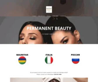 Permanentbeauty.site(Permanent Beauty) Screenshot