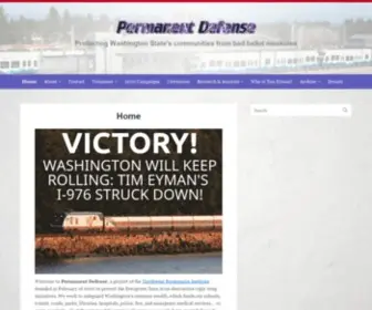 Permanentdefense.org(Permanent Defense) Screenshot