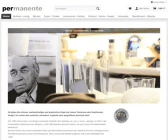 Permanente-Shop.de(Permanente shop) Screenshot