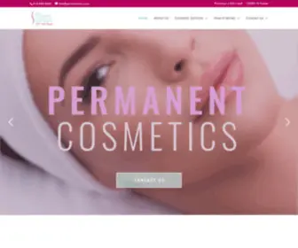 Permanentu.com(The Permanent Cosmetic company) Screenshot