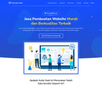 Permataweb.com(#1 Jasa Pembuatan Website Murah dan Berkualitas Terbaik) Screenshot