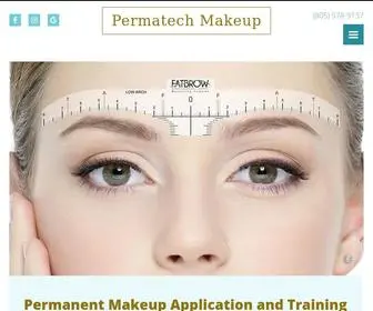 Permatechmakeup.com(Los Angeles Permanent Makeup Studio & Training) Screenshot