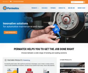 Permatex.eu(Permatex Europe) Screenshot