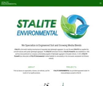 Permatill.com(Stalite Environmental) Screenshot