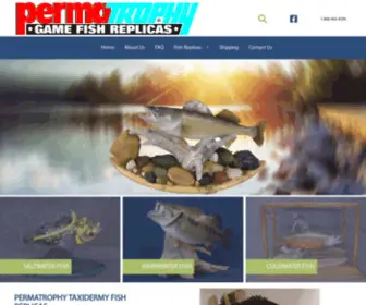 Permatrophy.com(PermaTrophy Replicas) Screenshot