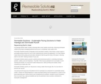 Permeablesolutionz.co.nz(Permeable Solutionz) Screenshot