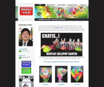 Permenlolipop.com(PERMEN LOLIPOP) Screenshot