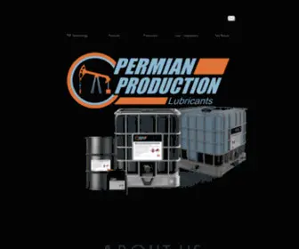 Permianlubes.com(Home) Screenshot