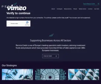 Permiradebtmanagers.co.uk(Permira Credit) Screenshot