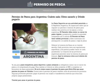 Permiso-DE-Pesca.ar(▷ Obtené tu Licencia de Pesca) Screenshot