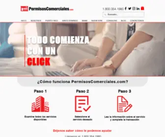 Permisoscomerciales.com(Permisos) Screenshot