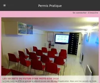 Permispratique.com(Permis Pratique) Screenshot