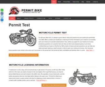 Permit.bike(Motorcycle License) Screenshot