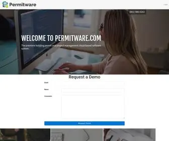 Permitware.com(Permitware) Screenshot