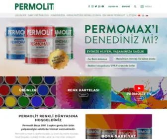 Permolitboya.com.tr(İç Cephe ve Dış Cephe Boyaları) Screenshot