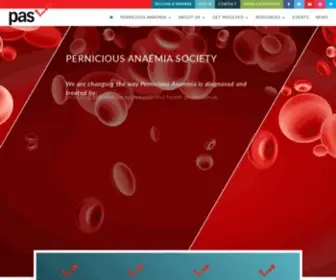 Pernicious-Anaemia-Society.org(Pernicious Anaemia Society) Screenshot