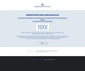 Pernod-Ricard-Croatia.com(Pernod Ricard Croatia) Screenshot