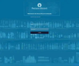 Pernod-Ricard-Portal.nz(Pernod Ricard Portal Log In) Screenshot