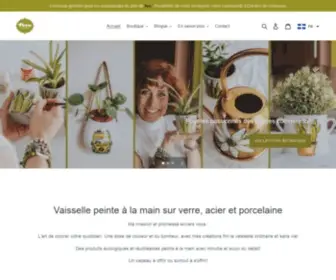 Pero-QC.com(Vaisselle Peinte à la Main) Screenshot