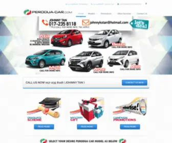 Perodua-Car.com(Perodua Car) Screenshot