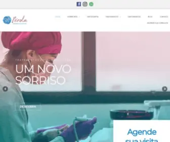 Perolaodontologia.com.br(Pérola) Screenshot