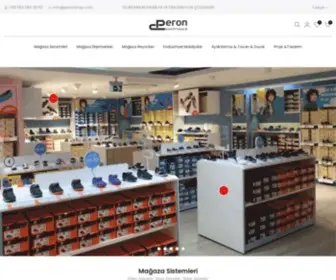 Peronshop.com(Mağaza Sistemleri ve Endüstriyel Mobilyalar) Screenshot