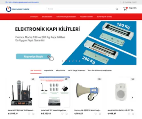 Perpaelektronik.com.tr(Perpa Elektronik) Screenshot