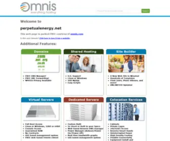 Perpetualenergy.net(Parked, Courtesy of) Screenshot