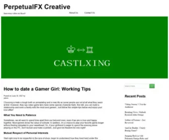 PerpetualfXcreative.net(PerpetualFX Creative) Screenshot