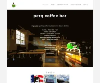 PerqCoffeebar.us(PerqCoffeebar) Screenshot