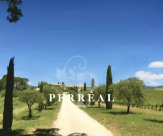 Perreal.com(Domaine Perréal) Screenshot