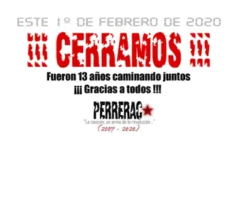 Perrerac.org("La canción) Screenshot