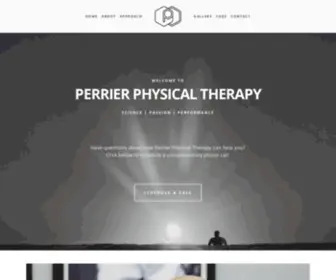 Perrierpt.com(Perrier Physical Therapy) Screenshot