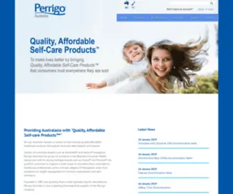 Perrigo.com.au(Perrigo) Screenshot